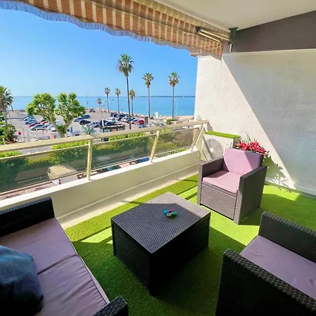 Golfe Juan - Seafront - 2 People - Parking شقة فالوريس